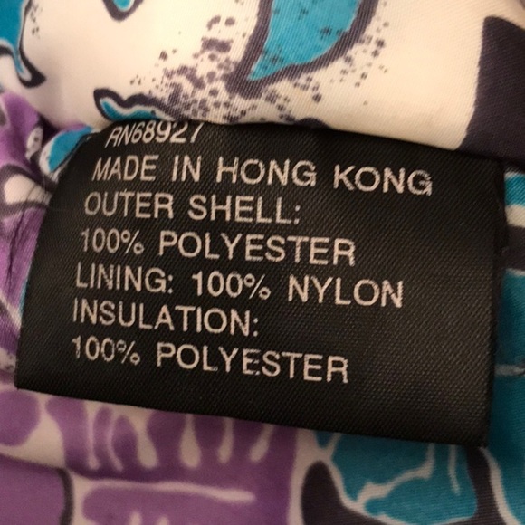 The Snuggler Ski Winter coral warm jacket coat Size 14 - Picture 7 of 7